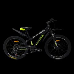 Велосипед Crossbike Dragster Susp 24" 11" Черный-Желтый [24CJPr-004476] купить