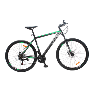 Велосипед CrossBike RESPECT 29" 21" Черный-Зеленый [29СTS-006176] купить