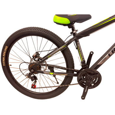 Велосипед CrossBike Storm 27,5" 15" Чорний-Зелений [27CJPr-004383] купити