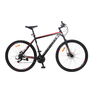Велосипед CrossBike RESPECT 29" 21" Черный-Красный [29СTS-006209] купить