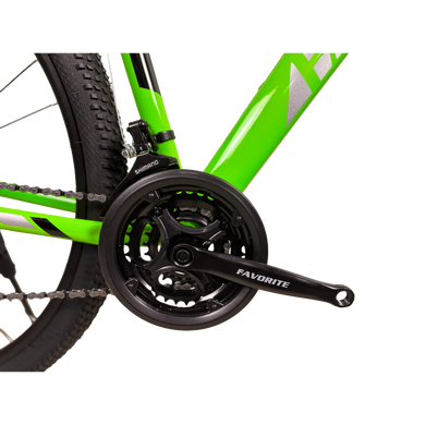 Велосипед CrossBike Favorite Sprinter 29" 19" Зелений-Сірий [29СTA-000013] купити