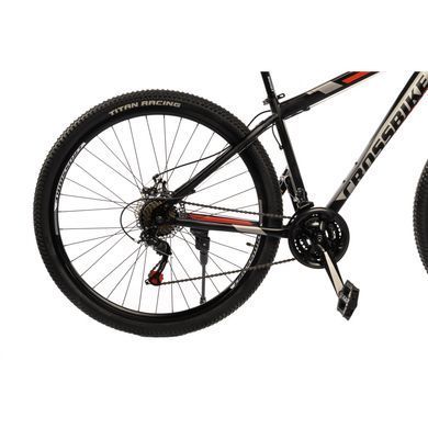 Велосипед CrossBike Storm 29"17" Чорний-Червоний [29CJPr-004399] купити