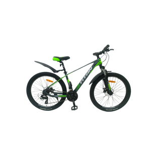 Велосипед Titan Shadow 2024 26" 15.5" Серый-Зеленый [26TJM-005057] купить