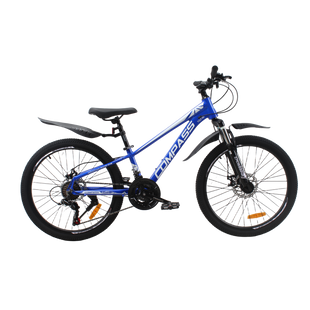 Велосипед CrossBike COMPASS 24" 11" Синий-Белый [24СTA-006249] купить