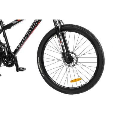 Велосипед CrossBike Storm 27"15" Чорний-Червоний [27CJPr-004382] купити