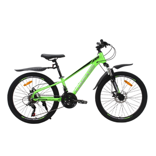 Велосипед CrossBike COMPASS 24" 11" Зелёный-Чёрный [24СTA-006191] купить
