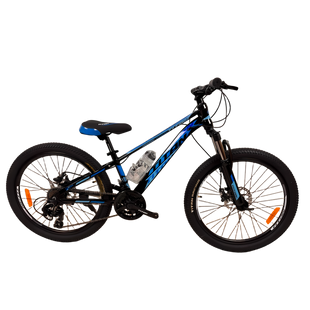 Велосипед Titan Arena 24" 12" Чорний-Синій [24TJA-005000] купити