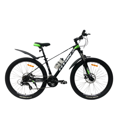 Велосипед Titan Canyon 27,5" 17" Чорний-Зелений [27TJM-000019] купити