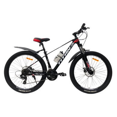 Велосипед Titan Canyon 27,5" 17" Черный-Красный [27TJM-000018] купить