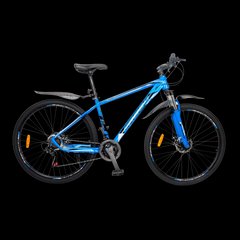 Велосипед Cross Kron 27.5" 17" Черно-Синий [27СTS-004335] купить