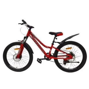Велосипед Titan BEST MATE 2024 24"11" Красный-Серый-Белый [24TJA-005041] купить