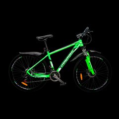 Велосипед Cross Kron 27.5" 17" Черно-Зеленый [27СTS-004336] купить