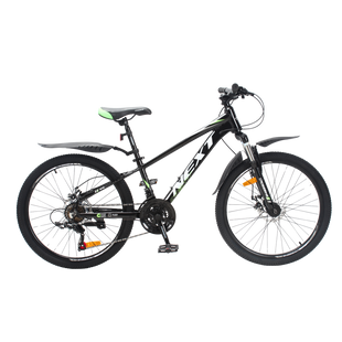 Велосипед Crossbike Next 2025 24" 11" Черный-Зеленый [24СTA-005605] купить