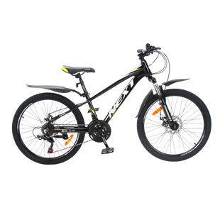 Велосипед Crossbike Next 2025 24" 11" Черный-Желтый [24СTA-005606] купить