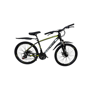 Велосипед CrossBike Tracker 24" 15" Черный-Желтый [24СTA-000010] купить