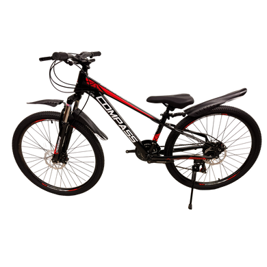Велосипед CrossBike COMPASS 26" 12.5" Черный-Красный [26СTA-006250] купить