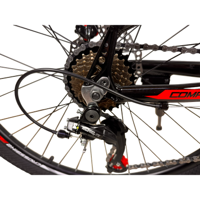 Велосипед CrossBike COMPASS 26" 12.5" Черный-Красный [26СTA-006250] купить
