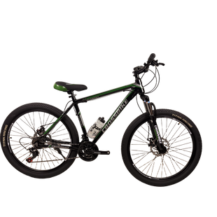 Велосипед CrossBike Everest 27.5" 19,5" Чёрный-Зеленый [27CJPr-004438] купить