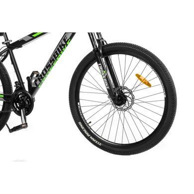 Велосипед CrossBike Storm 27"17" Чорний-Зелений [27CJPr-004386] купити