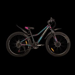 Велосипед Cross SMILE 26" 13" Черный-Розовый [26CJS-004669] купить