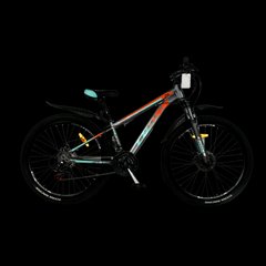 Велосипед Cross FAST 26" 13" Серый-Зеленый-Оранжевый [26CJS-004677] купить