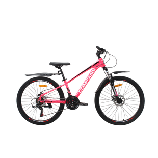 Велосипед CrossBike COMPASS 26" 12.5" Розовый-Чёрный [26СTA-006251] купить