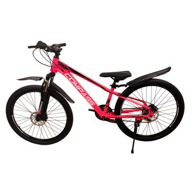 Велосипед CrossBike COMPASS 26" 12.5" Рожевий-Чорний [26СTA-006251] купити