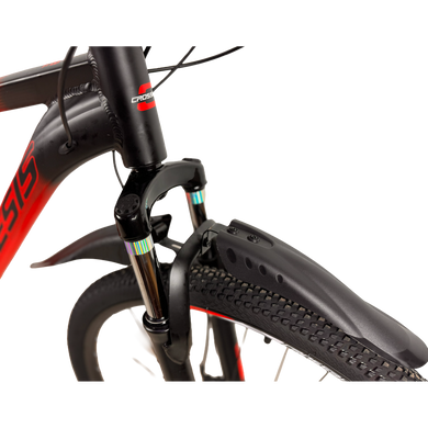 Велосипед Crossbike Genesis 29" 21" Чорний-Червоний [29СTA-006305] купити