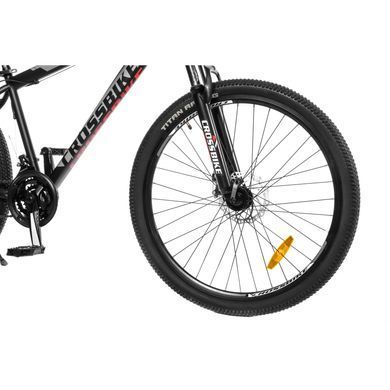 Велосипед CrossBike Storm 27"17" Чорний-Червоний [27CJPr-004387] купити