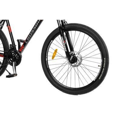 Велосипед CrossBike Everest 27"19" Чорний-Червоний [27CJPr-004436] купити