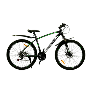 Велосипед CrossBike Tracker 26" 17" Черный-Зеленый [26СTA-004629] купить